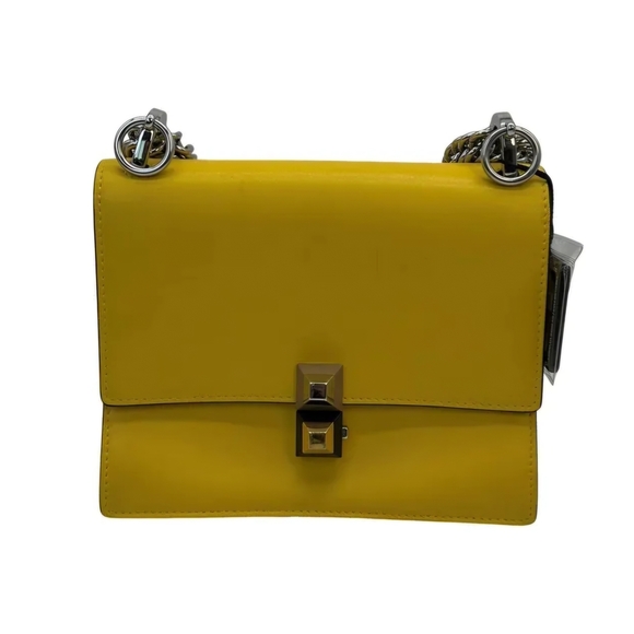 Fendi Handbags - Sold Fendi Small Kan 1 - 2 Way Bag with Silver Hardware